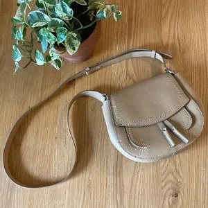 Marc Jacobs Maverick Saddle Iced Coffee Crossbody Purse